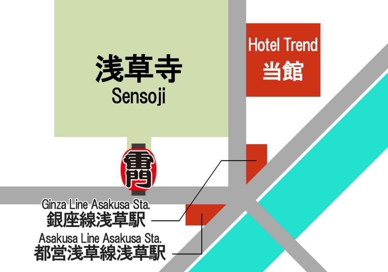 Hotel Trend Tobu Asakusa-Eki Kita Tōkyō Extérieur photo